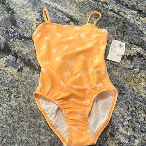 NWT Girls One Piece UPF 40 Swimsuit